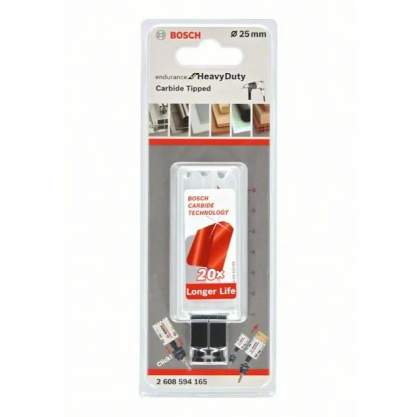 Коронка HM 25 мм Endurance f/Heavy Duty Bosch 2608594165 — изображение 2