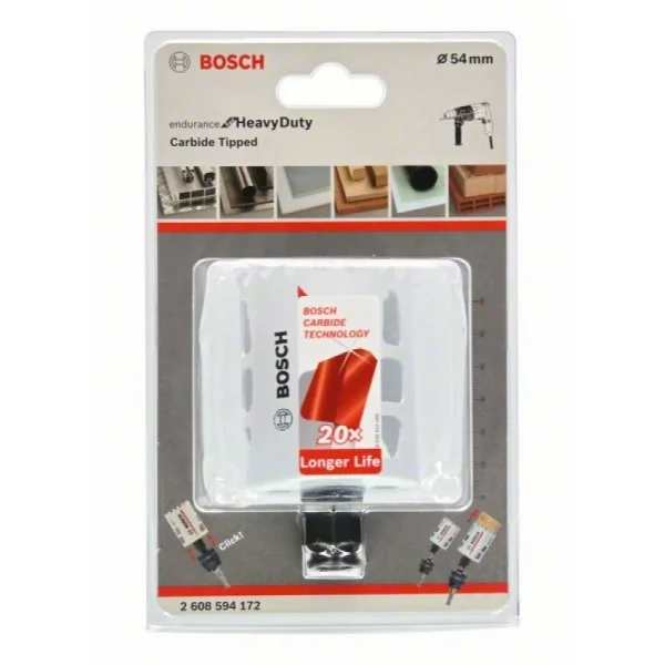 Коронка HM 54 мм Endurance f/Heavy Duty Bosch 2608594172 — изображение 2