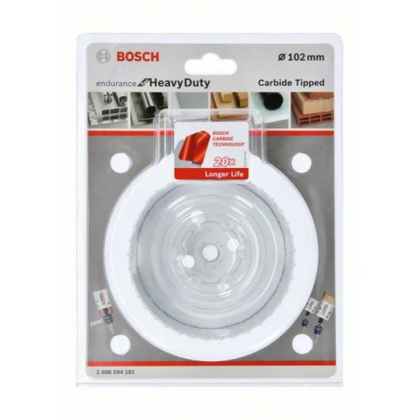 Коронка HM 102 мм Endurance f/Heavy Duty Bosch 2608594181