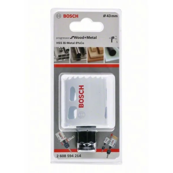Коронка BiM PROGRESSOR 43 мм Bosch 2608594214 — изображение 2