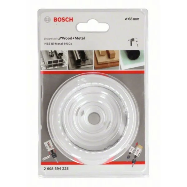 Коронка BiM PROGRESSOR 68 мм Bosch 2608594228 — изображение 2