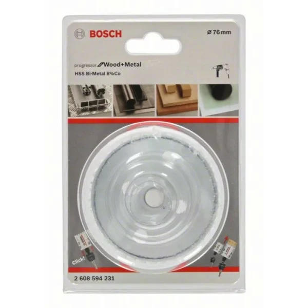 Коронка BiM PROGRESSOR 76 мм Bosch 2608594231 — изображение 2