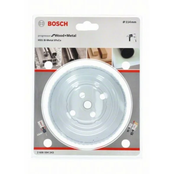 Коронка BiM PROGRESSOR 114 мм Bosch 2608594243 — изображение 2