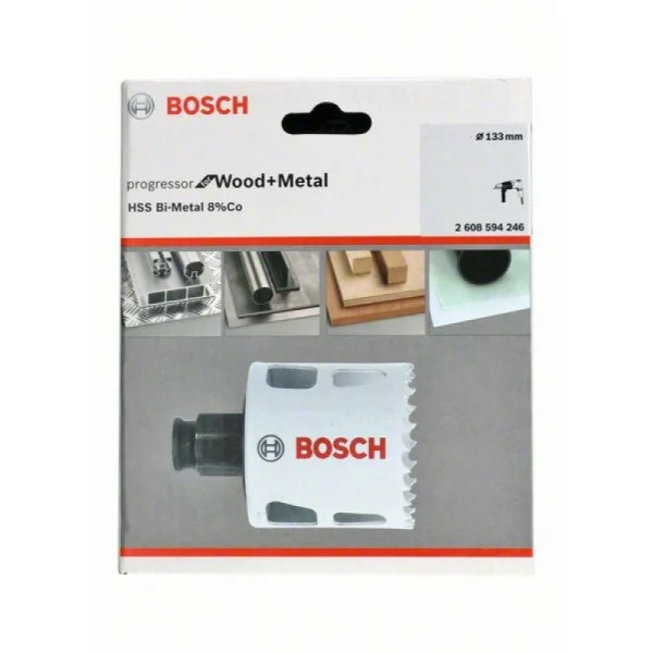 Коронка BiM PROGRESSOR 133 мм Bosch 2608594246 — изображение 2