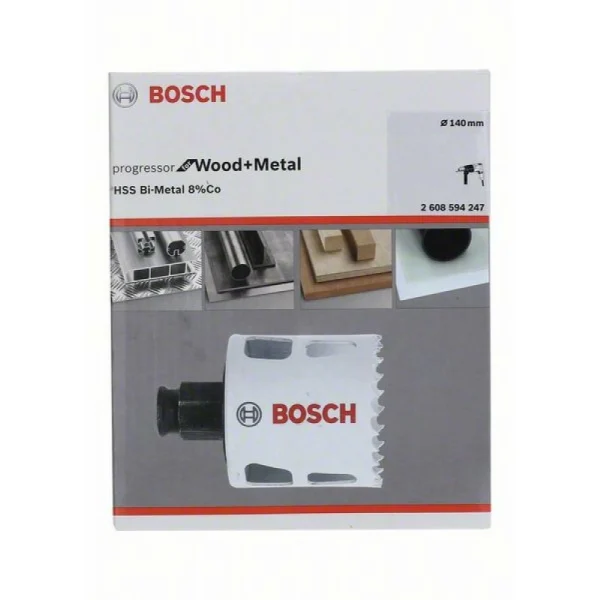 Коронка BiM PROGRESSOR 140 мм Bosch 2608594247 — изображение 2