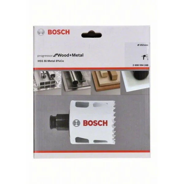 Коронка BiM PROGRESSOR 152 мм Bosch 2608594248 — изображение 2