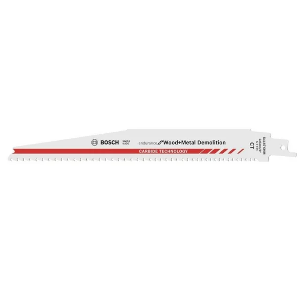 Сабельные пилки (10 шт.) S1167XHM Endurance for Wood+Metal Demolition Bosch 2608653312
