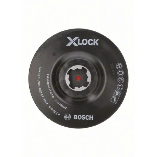 Опорная тарелка X-LOCK на липучке 125 мм Bosch 2608601722 — изображение 4
