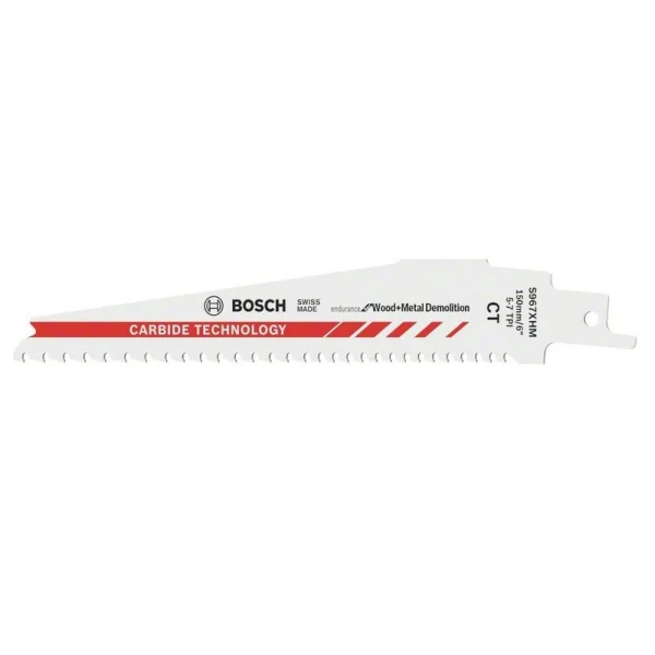 Сабельные пилки (10 шт.) S967XHM Endurance for Wood+Metal Demolition Bosch 2608653387