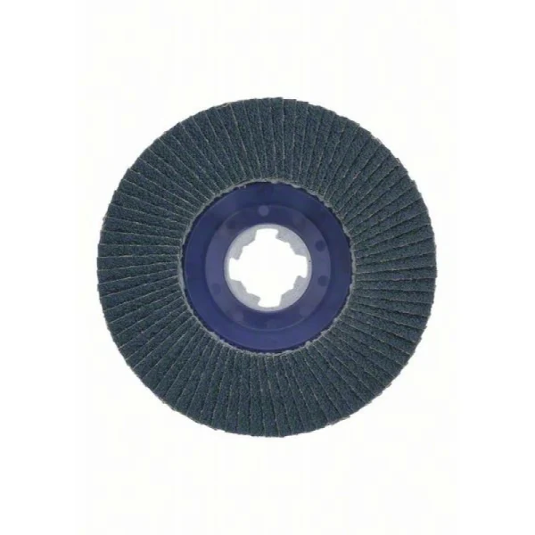 Лепестковый шлифкруг X571 Best for Metal X-LOCK 115 мм G40 прям. пластик Bosch 2608619205