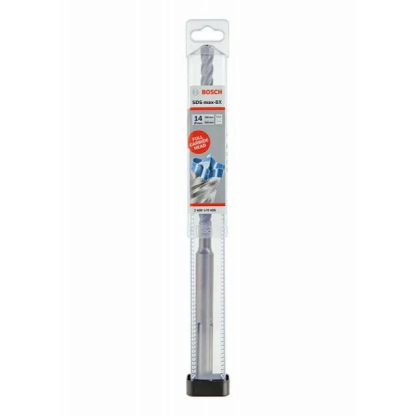 Бур по арм. бетону SDS-max-8X 14 x 200 x 340 мм Bosch 2608578606