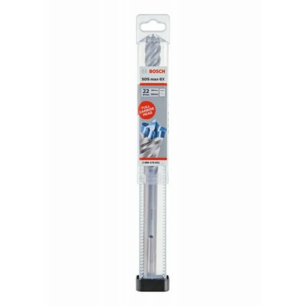 Бур по арм. бетону SDS-max-8X 22 x 200 x 320 мм Bosch 2608578631