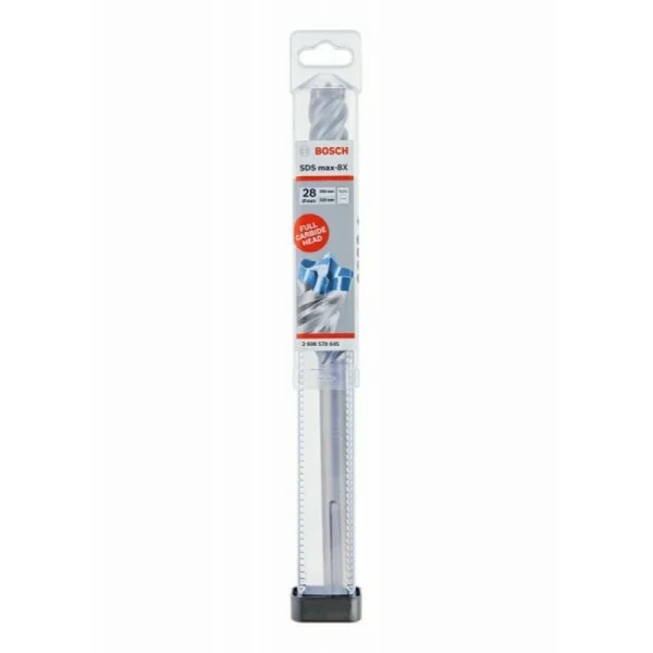 Бур по арм. бетону SDS-max-8X 28 x 200 x 320 мм Bosch 2608578645