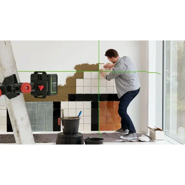 Линейный лазерный нивелир Bosch Quigo green 0603663C00 — изображение 6