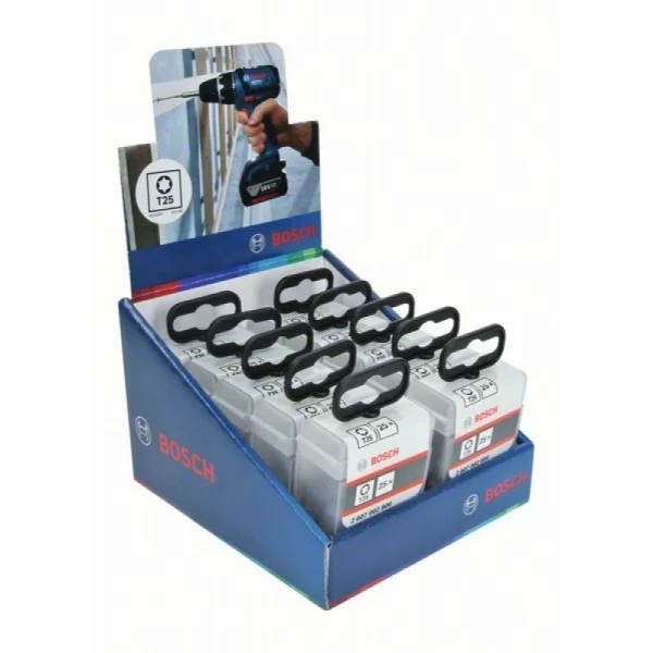 Биты 25 шт. Extra Hard 25 мм T25 TicTac Bosch 2607002800 — изображение 2