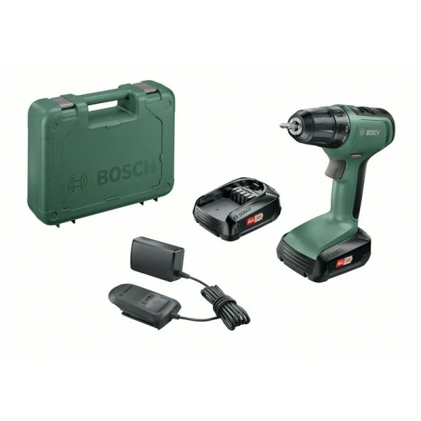 Аккумуляторная дрель-шуруповерт Bosch UniversalDrill18 06039C8005 (2 акк.) кейс