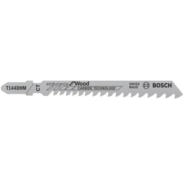Лобзиковая пилка 3 шт. T144DHM Endurance for Wood Bosch 2608665071