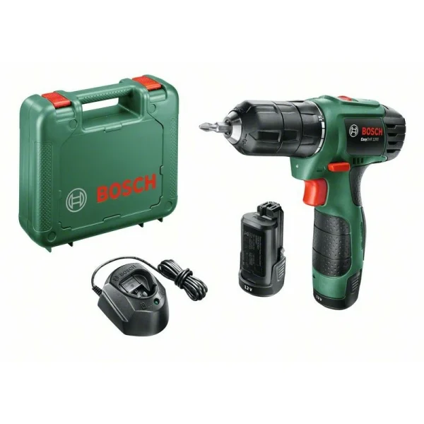 Аккумуляторная дрель-шуруповерт Bosch EasyDrill 1200 (2 акк.) 06039A210B