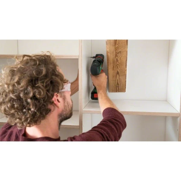 Аккумуляторная ударная дрель-шуруповерт Bosch AdvancedImpact18 (2 акк.) SET (с угловой и эксцентриковой насадкой) 06039B5103 — изображение 6