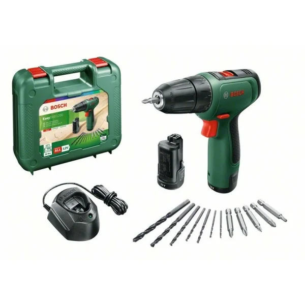 Аккумуляторная дрель-шуруповерт Bosch EasyDrill 1200 (2 акк.) 06039D3007