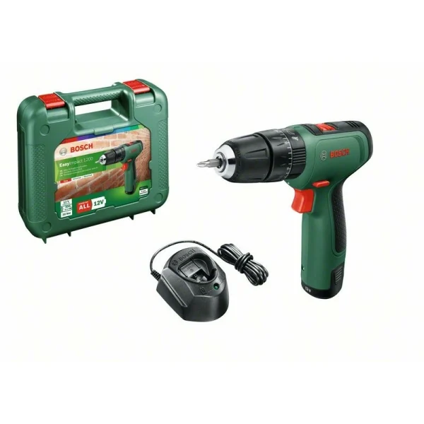 Аккумуляторная ударная дрель-шуруповерт Bosch EasyImpact 1200 06039D3104
