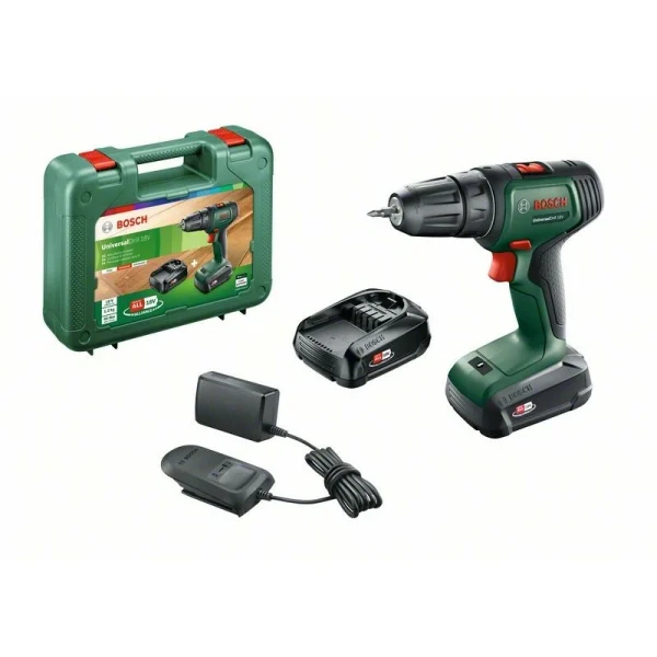 Аккумуляторная дрель-шуруповерт Bosch UniversalDrill 18V 06039D4002