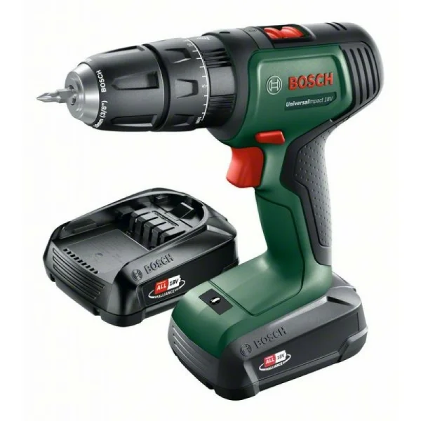 Аккумуляторная ударная дрель-шуруповерт Bosch UniversalImpact 18V 06039D4102