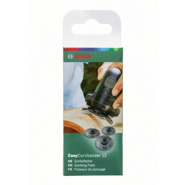 Опорные тарелки для EasyCurvSander 3 шт. Bosch 2609256F54 — изображение 2