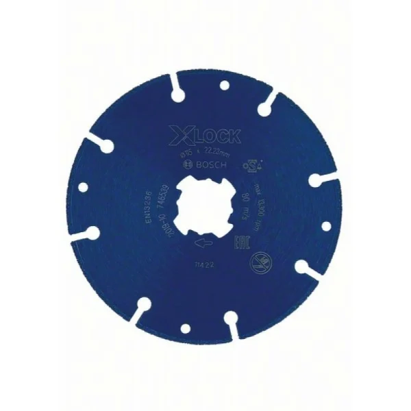 Алмазный диск X-LOCK по металлу 115x22,23мм Bosch 2608900532