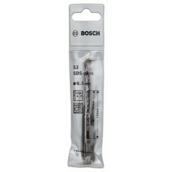 Бур SDS-plus-1 6,5x50x110 мм Bosch 2608680265 — изображение 2