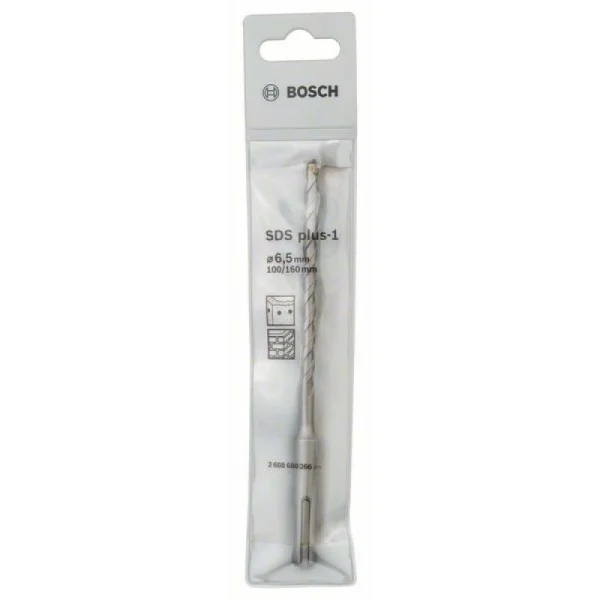 Бур SDS-plus-1 6,5x100x160 мм Bosch 2608680266 — изображение 2