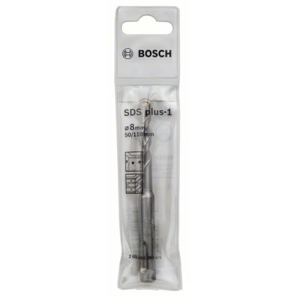 Бур SDS-plus-1 8x50x110 мм Bosch 2608680269 — изображение 2