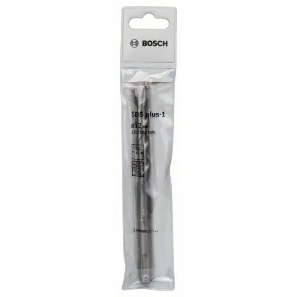 Бур SDS-plus-1 12x100x160 мм Bosch 2608680277 — изображение 2