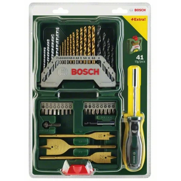 Набор Titanium X-Line-40 Set + ручная отвертка Bosch 2607017334 — изображение 2