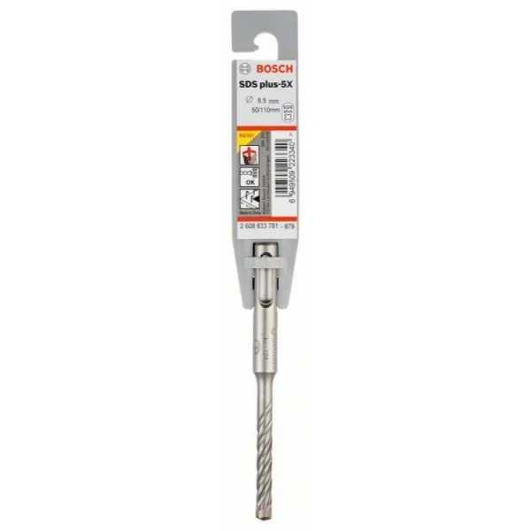 Бур SDS-plus-5X 6,5x50x110 мм Bosch 2608833781 — изображение 2