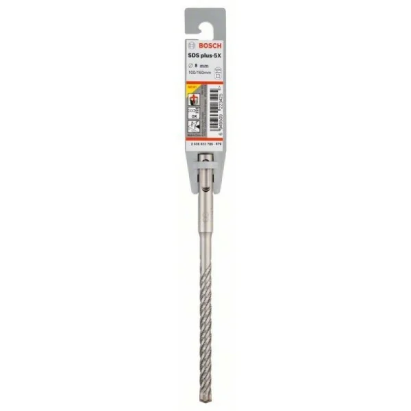 Бур SDS-plus-5X 8x100x160 мм Bosch 2608833789 — изображение 2