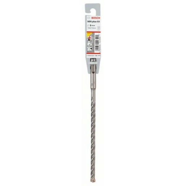 Бур SDS-plus-5X 9x150x210 мм Bosch 2608833796 — изображение 2