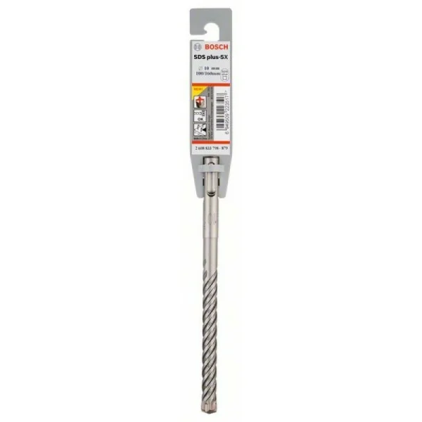 Бур SDS-plus-5X 10x100x160 мм Bosch 2608833798 — изображение 2