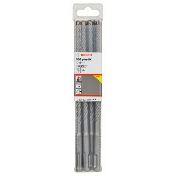 Бур SDS-plus-5X 8x150x210 мм Bosch 2608833900 — изображение 2