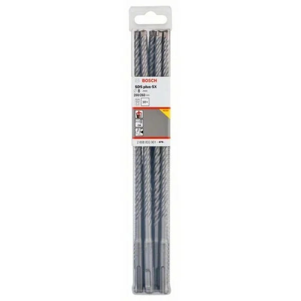 Бур SDS-plus-5X 8x200x260 мм Bosch 2608833901 — изображение 2