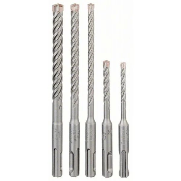 Набор из буров SDS-plus-5X (5; 6; 6; 8; 10 мм) Bosch 2608833910 — изображение 2