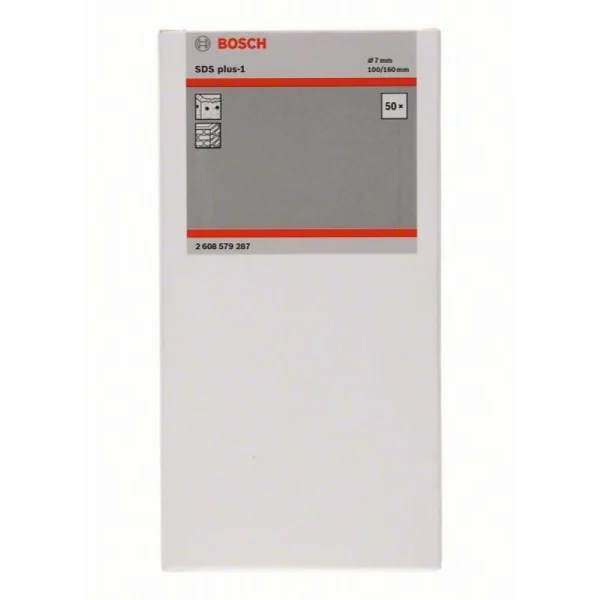 Бур по бетону 50 шт. SDS plus-1 7x100x160 мм Bosch 2608579287