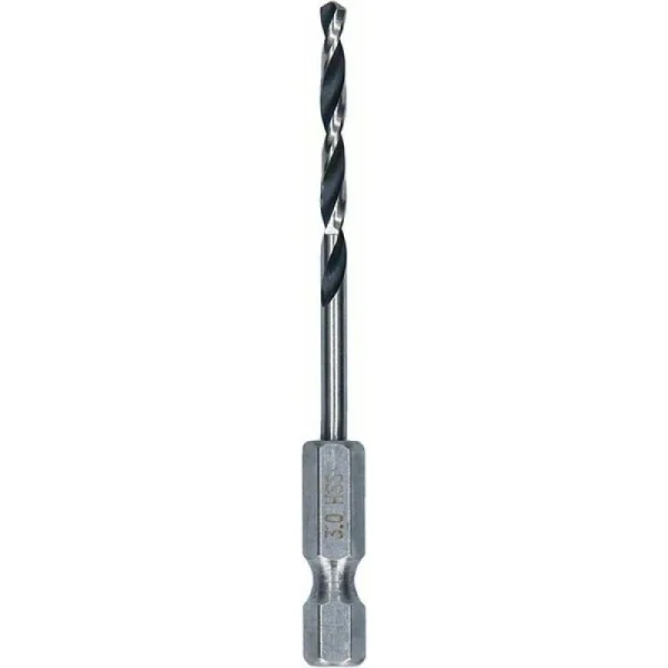 Сверло HSS PointTeQ HEX 3.0 мм Bosch 2608577519 — изображение 2