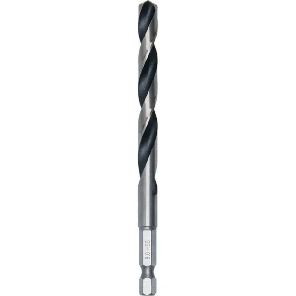 Сверло HSS PointTeQ HEX 8.0 мм Bosch 2608577533 — изображение 2