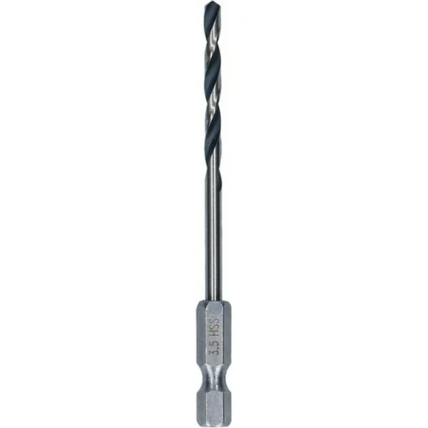 10 сверл HSS PointTeQ HEX 3.5 мм Bosch 2608577542 — изображение 2
