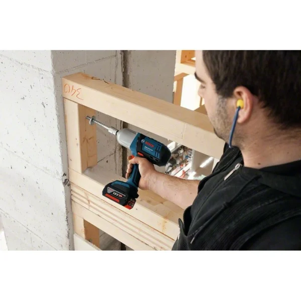 Аккумуляторный ударный гайковерт 18 В Bosch GDS 18 V-LI HT 06019B130A — изображение 3