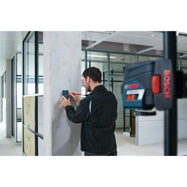 Приемник лазерного излучения для новых нивелиров серии GLL (красный луч) Bosch LR 6 0601069H00 — изображение 2