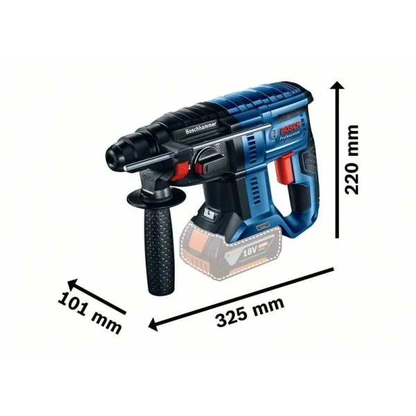 Аккумуляторный перфоратор 18 В Bosch GBH 180-LI 0611911020