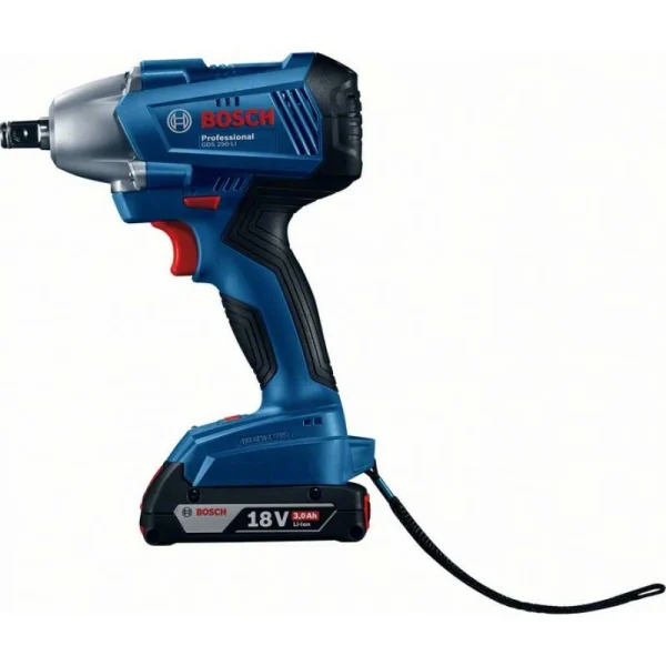 Аккумуляторный ударный гайковерт Bosch GDS 250-LI 06019G6121