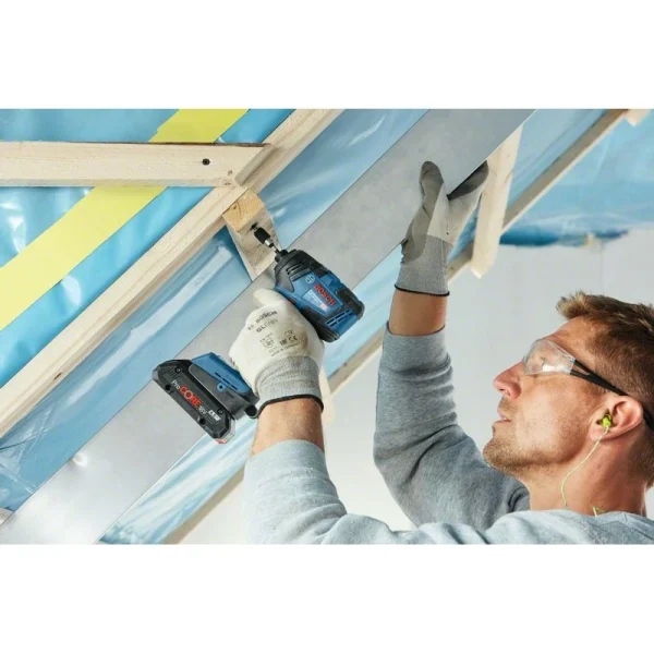 Аккумуляторный ударный гайковерт Bosch GDR 18V-200 C 06019G4104 — изображение 12